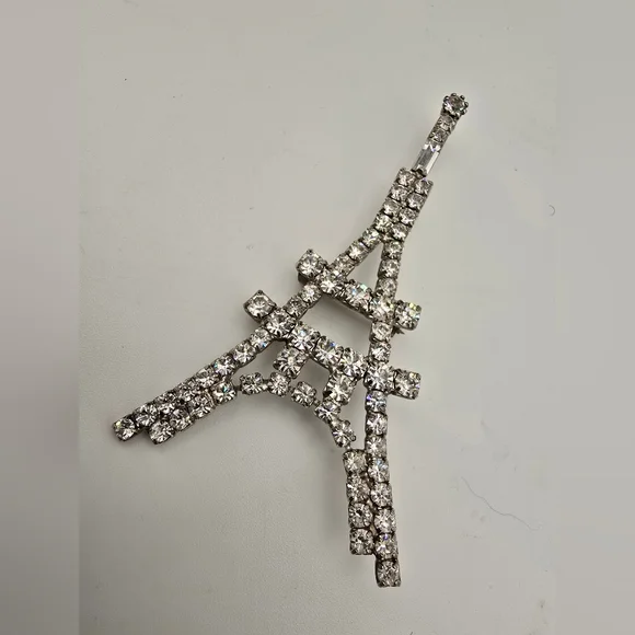 Vintage Eiffle Tower Brooch - Picture 2 of 10